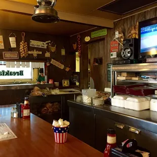 Friendly staff and nice atmosphere