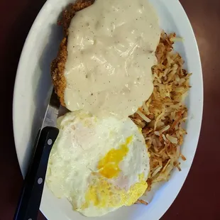 Chicken Fried Steak. Yummmm