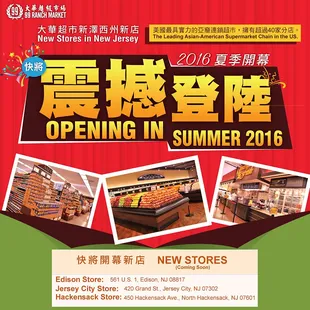 the opening in summer 2016