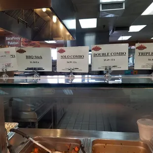 sushi and sashimi, interior