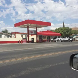 This is view from the street.