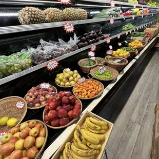 Fresh fruit and vegetables