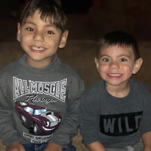 At least these little guys had fun!