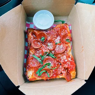 Quarter Pepperoni Pizza