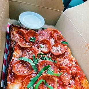 Quarter Pepperoni Pizza