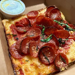 Quarter Pepperoni Pizza