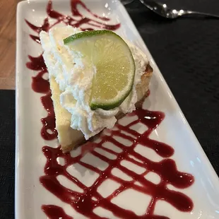 Key Lime Pie, very good