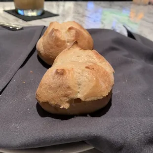 Fresh baked complimentary bread