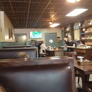 sushi and sashimi, interior