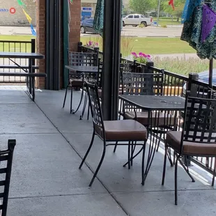 Patio seating