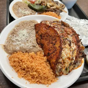 Quesabirria taco combo &amp; Carne asada combo