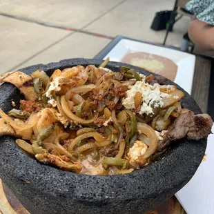 Moctezuma Molcajete my favorite!