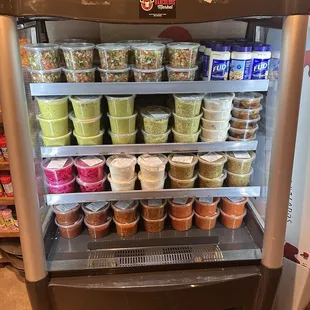 Freshly made salsas