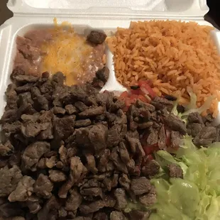 Carne Asada Plate
