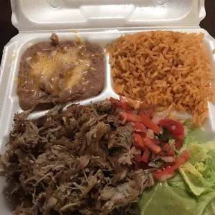 Carnitas Plate