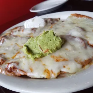 Mexican Pizza cheesing in its school picture day