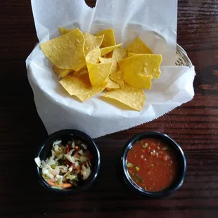 Free chips and salsa