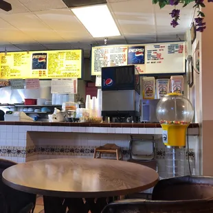 crepes, interior