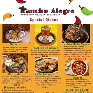 Menu as of June 24, 2024