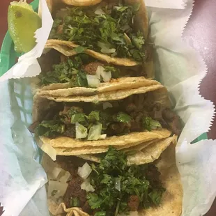 Chorizo Street Tacos