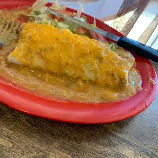 Smothered burrito