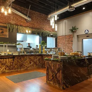 Side dishes bar