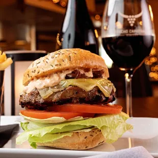 1/2 pound Ranch Burger