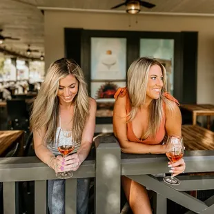 Beautiful wrap around patio deck!