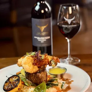 Filet Mignon and Lobster