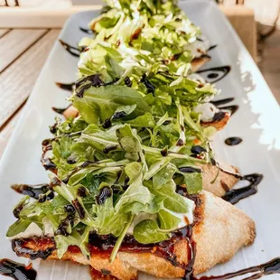 Mouth watering fig bruschetta