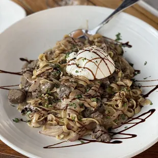 Beef Stroganoff