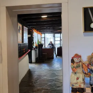 Waiting to be seated. Did not take long at all. ...That was a great starter!