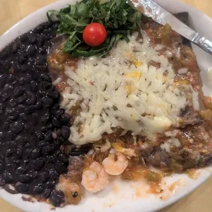 Shrimp Enchiladas