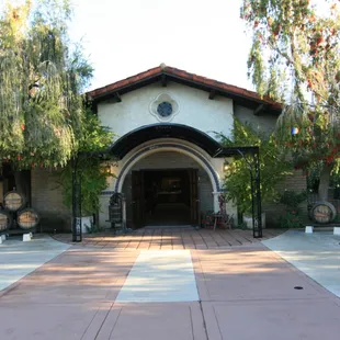 Winery (aka Bodega) Entry Drive