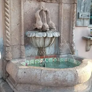 Outside dining available