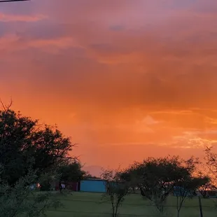 Sunset at Rancho del Nido