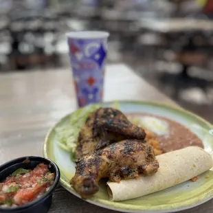 Fire-grilled Half Chicken