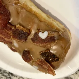 We got a sweet glaze heart