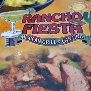 a mexican grill and cantina menu