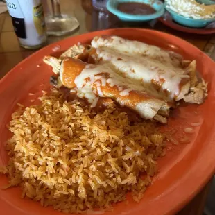 Chicken Enchiladas