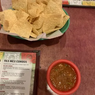 Chips and salsa