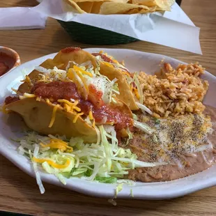Puffy tacos.  Delicious!