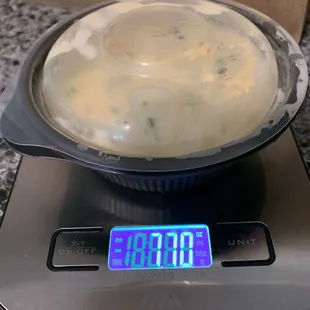 &quot;Full&quot; order of Rancho cheese dip.