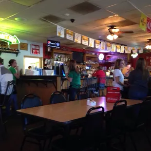 The bar
