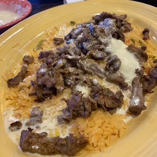 Garcia Special Special with steak