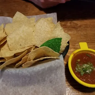 Warm spicy salsa!