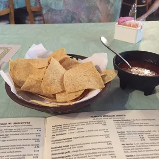 Chips and salsa