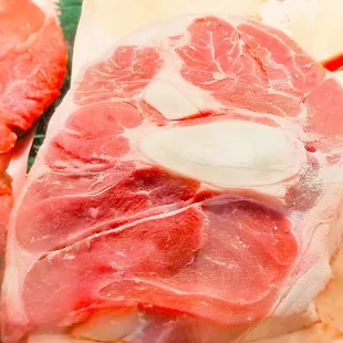 a piece of meat on a cutting board