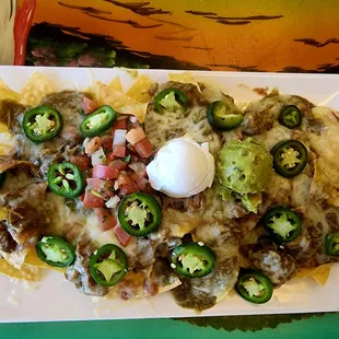 Chili Verde Taco Salad