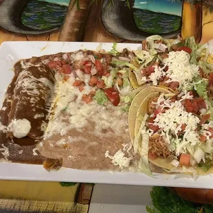 Crispy Shredded Chicken Taco